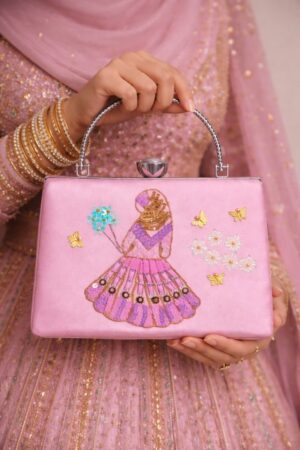 Pink Princess Fancy Clutch - 01BDP