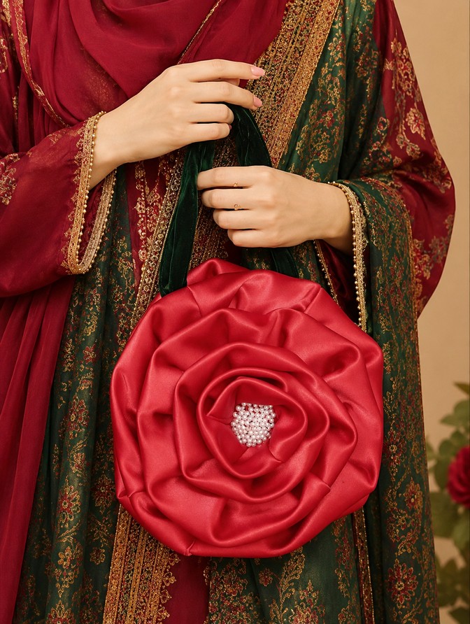Red Rose Bag