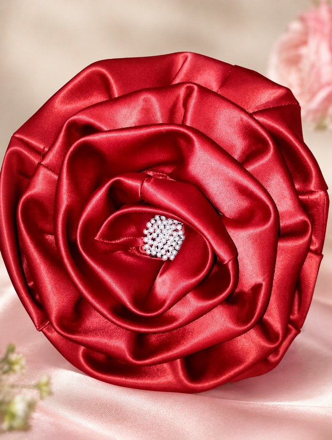 viral red rose bag by clutchrose